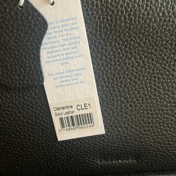 NWT The Horse Clementine Black w/ Silver Hardware - Picture 13 of 16